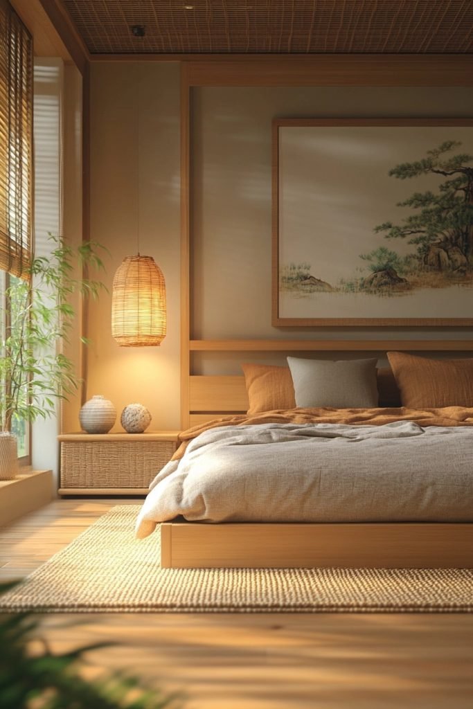 Mindful Minimalistic Bedroom