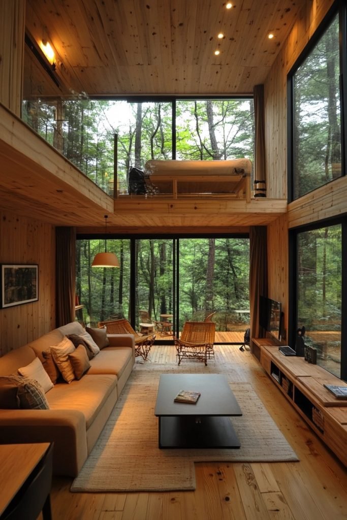 Modern Simplicity: Clean Cabin Aesthetics