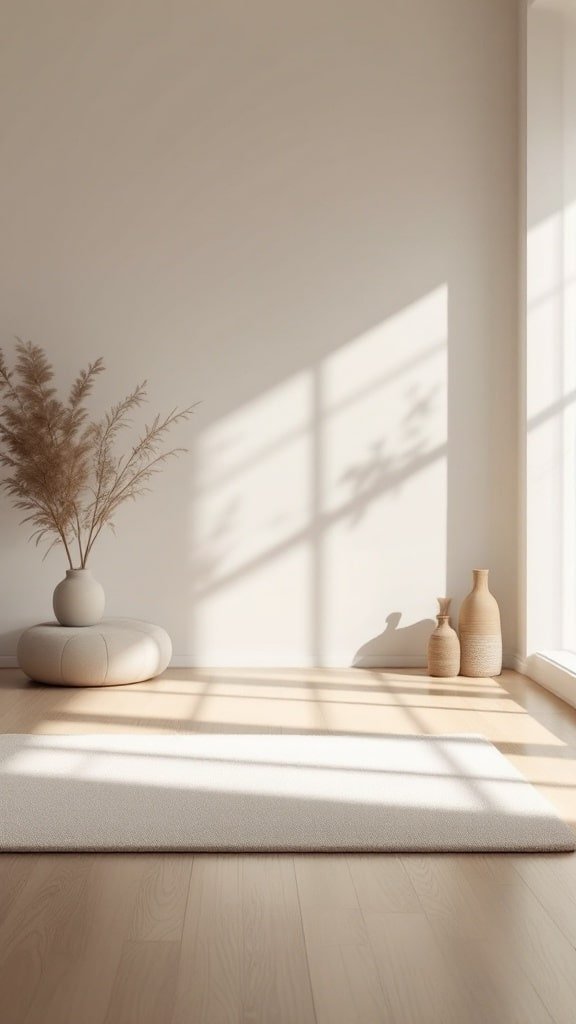 Serene Minimalism: Clean Lines and Open Space
